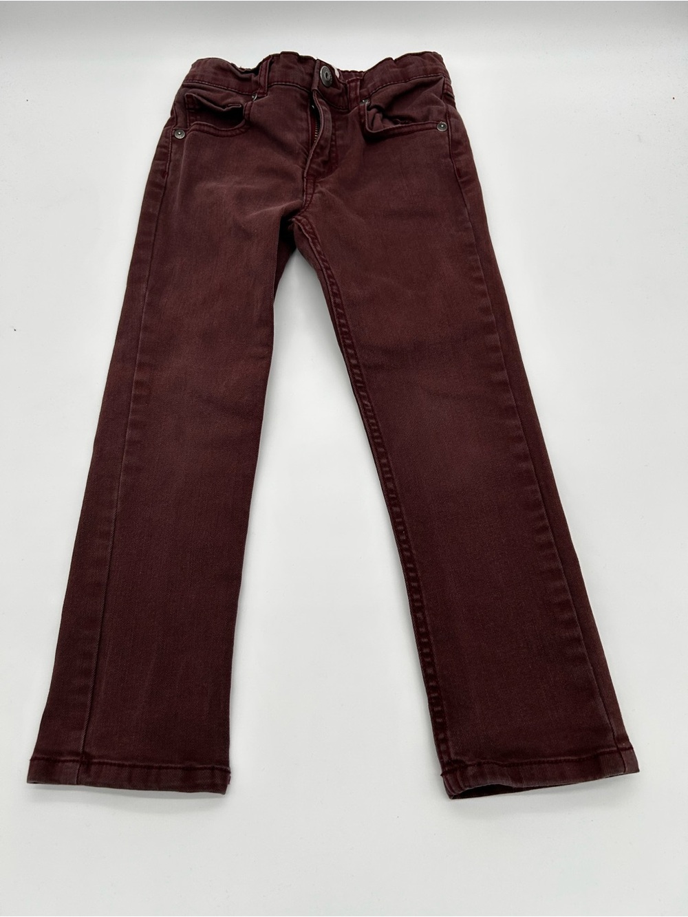 Epic Threads Burgundy Stretch Jeans for Kids Size 5